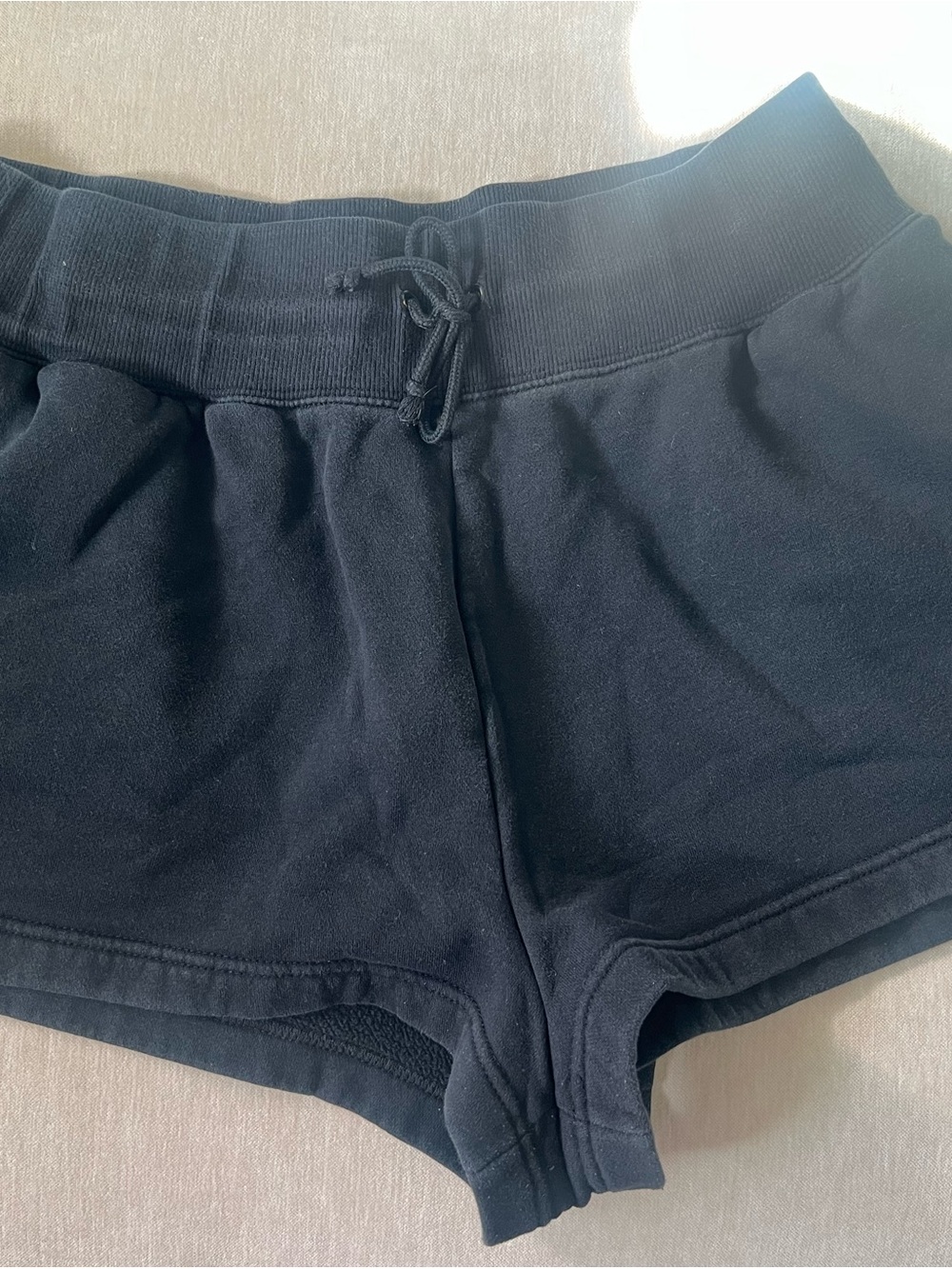 Nike Black Athletic Drawstring Shorts